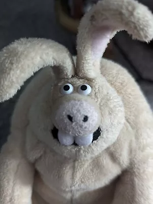 Vintage Curse Of The Were Rabbit Mcfarlane Rare Toy Plush Wallace And Gromit Toy • £59.99