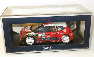 1/18 Citroen C3 WRC Total Abu Dhabi  Rally De France Tour De Corse 2018 S.Loeb • £95