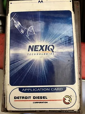 Nexiq MBE 900 / MBE 4000 Detroit Diesel  Application Card  802031 Used • $75