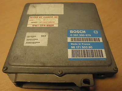 £40 • Buy Engine ECU - Peugeot 306 1.6i 1993 NFZ With Aircon 0261200679 9617150380