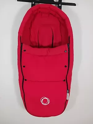 £22.50 • Buy Bugaboo Bee 6 5 3  Plus Cocoon Red Baby Winter Foot Muff