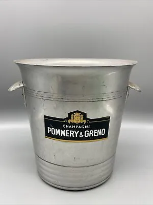 Vintage French Champagne Cooler / Bucket - Pommery & Greno • £32