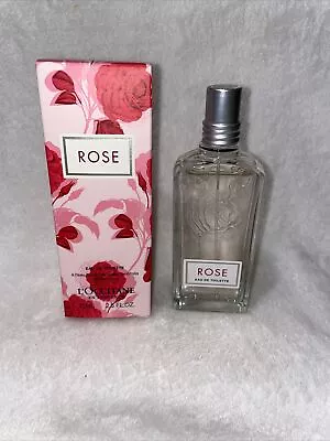 L'Occitane En Provence ROSE Eau De Toilette 75ml/2.5fl.oz BNIB • $34.95