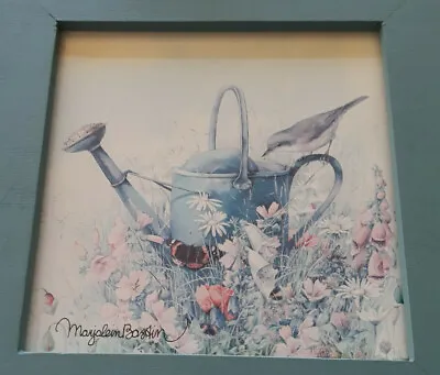 $20 • Buy Vintage Marjolein Bastin Framed Print Nature's Sketchbook Bird Flower Butterfly