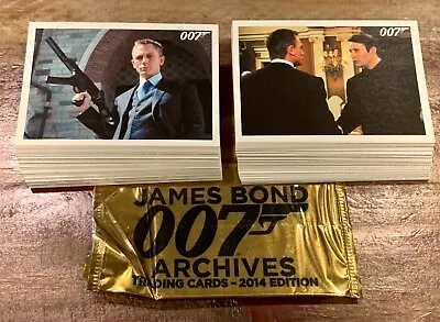 £17.42 • Buy James Bond 007 Archives 2014 Edition Trading Cards Complete Base Set