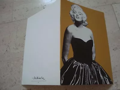 MARILYN MONROE Vintage 1980s Oversized GIANT Fold-out GREETING CARD #2 • $12.99