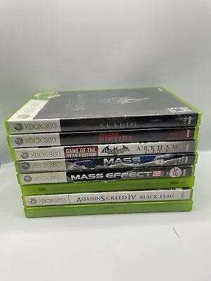 Lot Of 8 Mass Xbox 360 Games - Tested (see Description) • $14.99