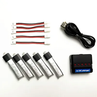 $26.95 • Buy Lipo Battery + Charger Set 3.7v 200mah For Wltoys Helicopter V911 F929 F939 Rc 