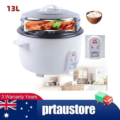 13L Commercial Rice Cooker Hotel Rice Cooker Steamer Restaurant Non-stick Pot  • $90