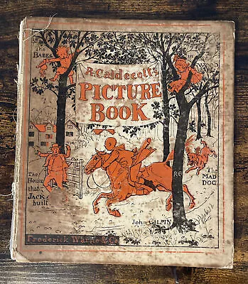 Randolph Caldecott’s Picture Book Volume 1 - Antique Book Early 1900’s • £10.95