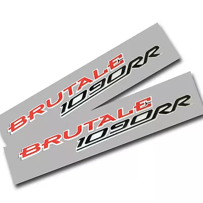 Brutale  1090 RR  Motordecals Graphics Badge Style Design X 2 Pieces. • $7.32