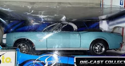 1:18 DIECAST CAR Maisto 1968 Chevrolet Camaro RS/SS 396 . New In Box. Sealed. • $35