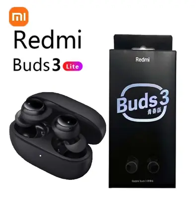 XIAOMI Redmi Buds 3 Lite TWS Bluetooth 5.2 Earphone IP54 18 Hours Battery • £9.99