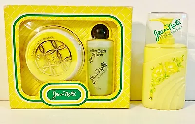 Jean Nate  Perfumed Body Powder 4 Oz After Bath Splash 5 Oz Moisturizing Soap • $75