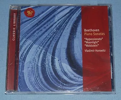 Beethoven Piano Sonatas By Vladimir Horowitz - RCA Red Seal CD • $1.99