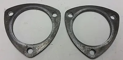 3.5  ID Header Collector Rings Weld-slip On 3-Bolt 5/16  Thick Steel Flange   • $31.31