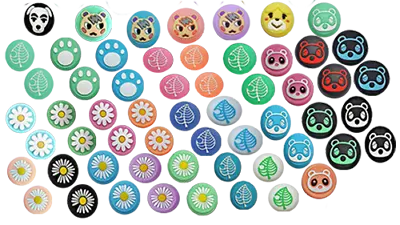 $9.90 • Buy Thumb Grips X 2 For Switch/Switch Lite & N64 Cover Caps Animal Crossing