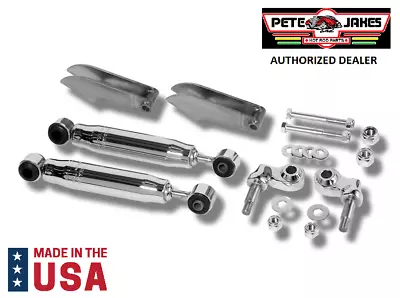 Chrome Weld-On Front Shock Kit For 1928-1931 Model A & 1932 Ford - Made In USA • $239.99
