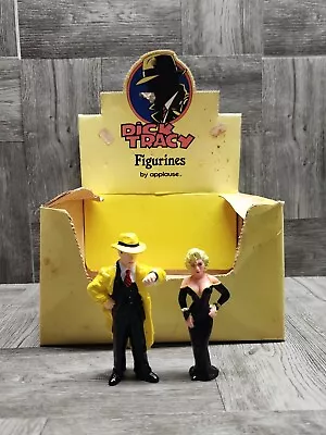 Vintage 2 DICK TRACY PVC Figurines Disney Applause 3.25  - Madonna Breathless • $4.72