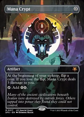 Mana Crypt (017) Borderless Special Guests SPG MTG Magic • $248.98