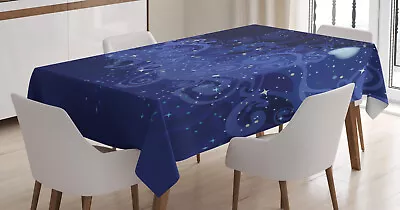Magic Tablecloth Abstract Starry Night Moon • £15.99