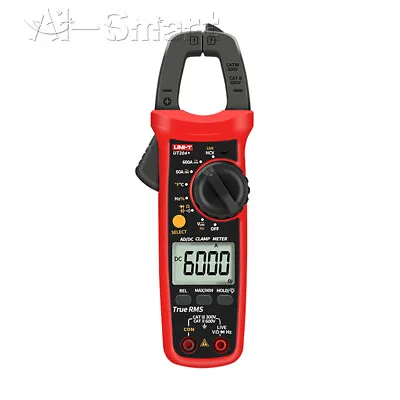 UNI-T Digital Clamp Meter Multimeter True RMS Auto Range AC/DC Voltmeter Ammeter • £32.26