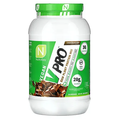 V Pro Raw Plant Protein Mix Chocolate Bar 1.85 Lb (840 G) • $36.99