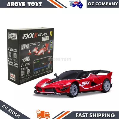 Maisto Tech RC 1:41 Ferrari FXXK EVO Diecast Car Bluetooth Controlled Model • $72.99