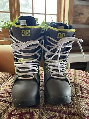 Men’s DC Snowboard Boots Size 8.5 Grey • $50