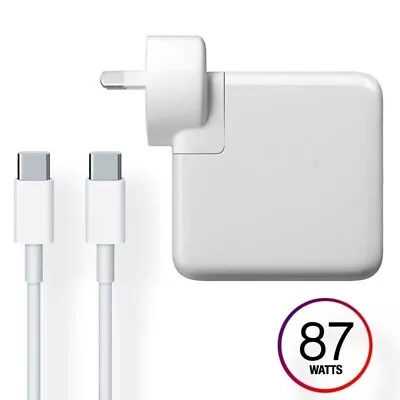 87W USB-C Power Adapter Charger 2M Type-C Cord For Apple Macbook Air Pro Laptop • $24.95