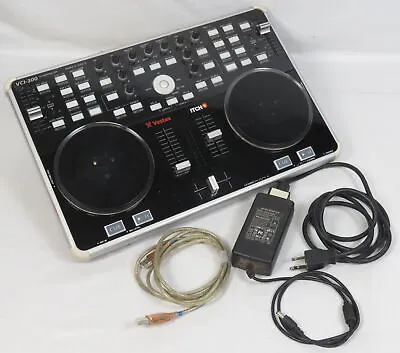 Vestax VCI-300 DJ Scratch Controller W/Cables & Adapter Portable Rapper Working • $124.99