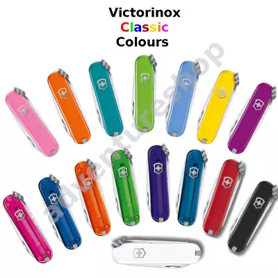 Victorinox Classic SD Swiss Army Pocket Knife Tool Classic Colours 7 Functions • $36.50