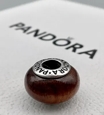 🤎 (lot 3). A Genuine ‘pandora’ Muiracatiara Wood Bead/charm Rare & Retired! • £22.50