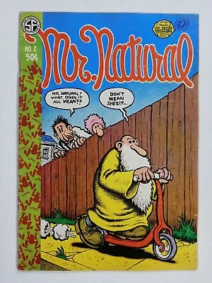 Mr. Natural #2 San Francisco Comic Book Company 1971 R Crumb 1st Printing FINE • $25