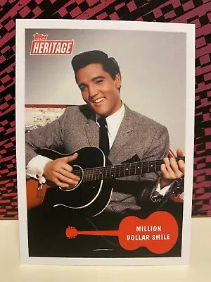 2022 Topps Heritage ELVIS PRESLEY  Million Dollar Smile  #33 • $7.77