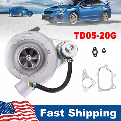 Turbo Charger For Subaru Impreza WRX STI EJ20 EJ25 Engine 2002-06 2005 TD05-20G • $157