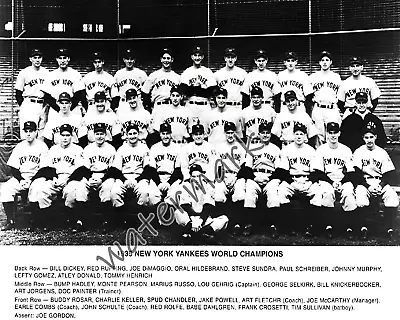 $5.99 • Buy MLB 1939 New York Yankees World Series Champions Team Picture 8 X 10 Photo Pic