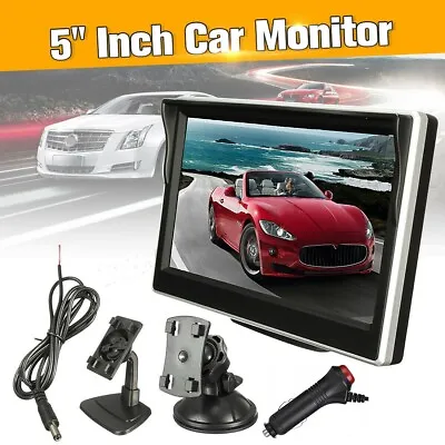 5'' TFT HD Mirror LCD Display Monitor For Car Reverse Rear View Backup Camera  • $29.98