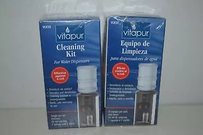 Set Of 2 Vitapur Cleaning Kit For Water Dispensers VCK50 10105 • $18.17