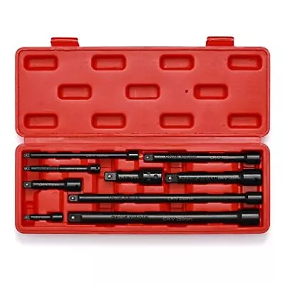 Impact Extension Bar Set 1/4 3/8 1/2 Drive Socket Ext Set CR-V Steel 9Pc • $28.32