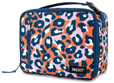 $24.95 • Buy PackIt Freezable Classic Lunch Box, Wild Leopard Orange
