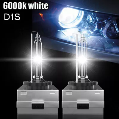 2x Xenon DS1 6000K Bulbs HID Headlight 35W Replace For Factory Lamps • $26.59