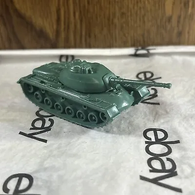 Vintage Green Platic Army Tank Toy. 3.5  X 1.5 . • $15.99