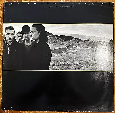 U2 The Joshua Tree LP Vintage Vinyl Record 1987 Gatefold Cover • $42.50