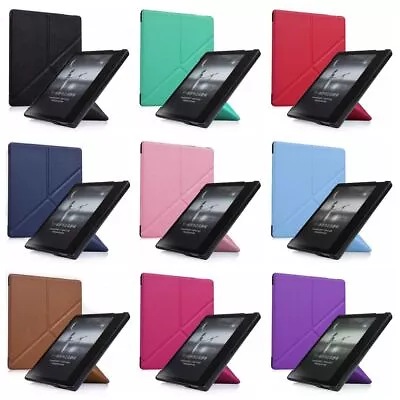 PU Leather Folio Stand Case For Kindle Oasis 2/3 Desktop • $14.53