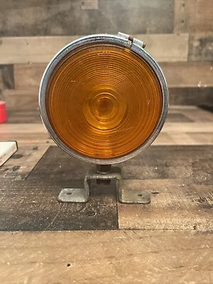 Vintage S&M LAMP Company Los Angeles Amber Light 767 C • $16.50