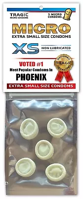 Phoenix SMALL MINI CONDOMS Arizona Gag Joke Xmas Stocking Stuffer Bachelor Party • $3.99