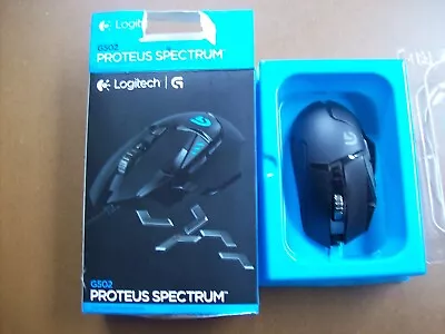 Logitech G502 Proteus Spectrum Tunable Gaming Mouse -Black • £25