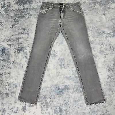 DOLCE & GABBANA Jeans Gray  Slim Fit Denim IT50/W36 • $48