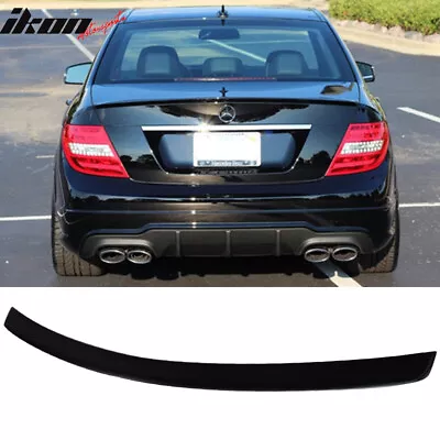 Fits 08-14 Benz W204 C Class AMG Style Rear Trunk Spoiler Wing Lip Unpainted ABS • $68.99